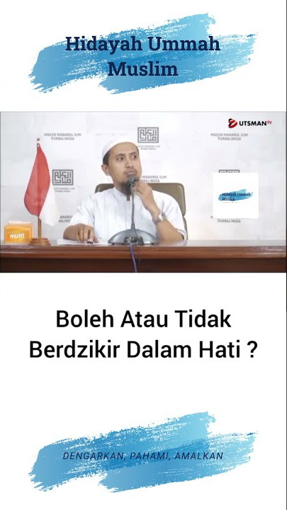 Boleh Atau Tidak Berdzikir Dalam Hati? - Ust. Abdullah Zaen #shorts