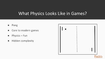 Unity 5 AI and Physics : Overview of Unity Physics | packtpub.com