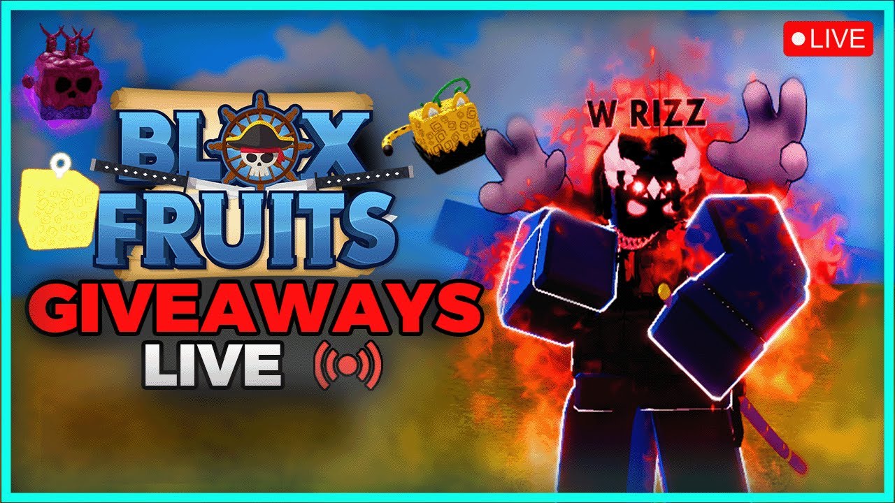 ⭐FREE FRUIT GIVEAWAY⭐Blox Fruits Live