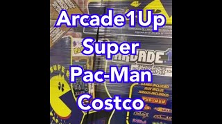 Arcade1Up New Super Pac-Man Costco Prices In Store Arcade 1up