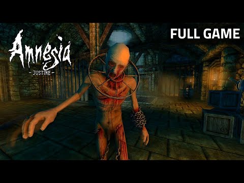 Amnesia Justine FULL Game Walkthrough (Good Ending, Save Everyone)