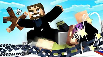 I Beat Up My Friends in Minecraft