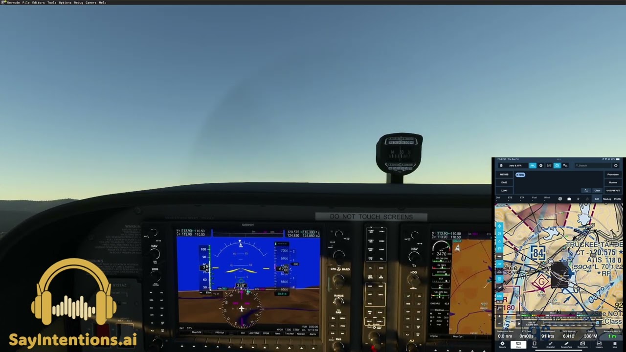 Your First Flight - KTRK to KTRK