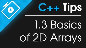 C++ Basic Tips - 2D Arrays Basics