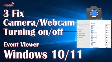 Camera Keeps Turning On and Off Laptop or PC - 3 FIX Windows 10