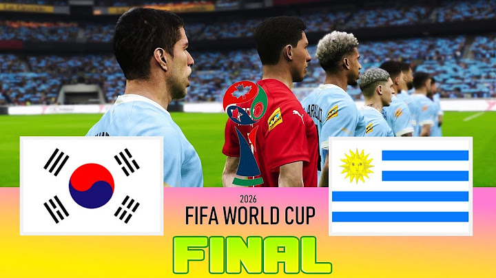 SOUTH KOREA vs URUGUAY - Final FIFA World Cup 2026  Full Match All Goals  Football Match