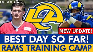 MUST-SEE Aaron Donald Update + Ty Simpson's BEST DAY So Far? Rams Training Camp Takeaways