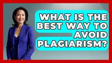 What Is The Best Way To Avoid Plagiarism? - The Language Library