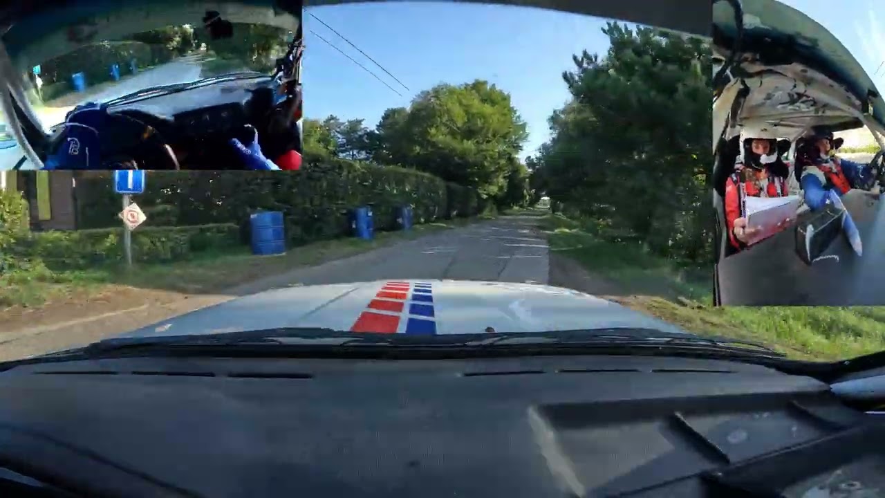 Short rally Kasterlee 2024 SS1 Michiel Sanders - Danique Lubbinge