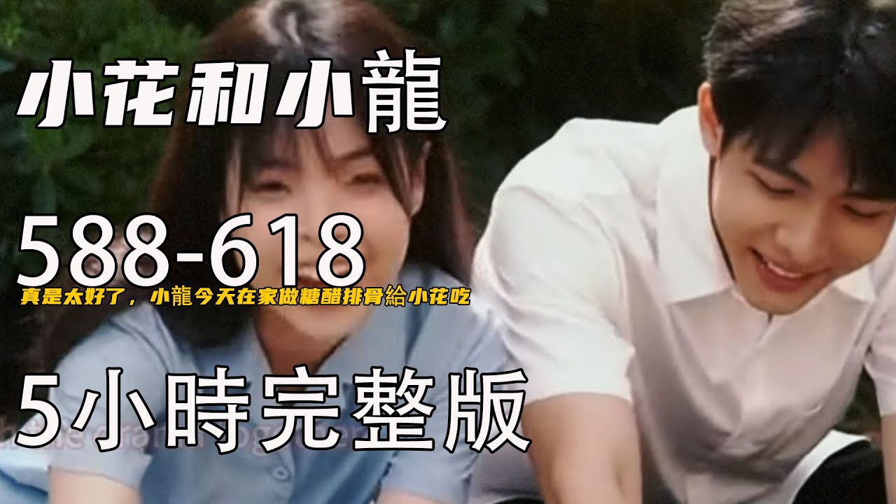 5小時完整版：真是太好了，小龍今天在家做糖醋排骨給小花吃《小花和小龍》588-618