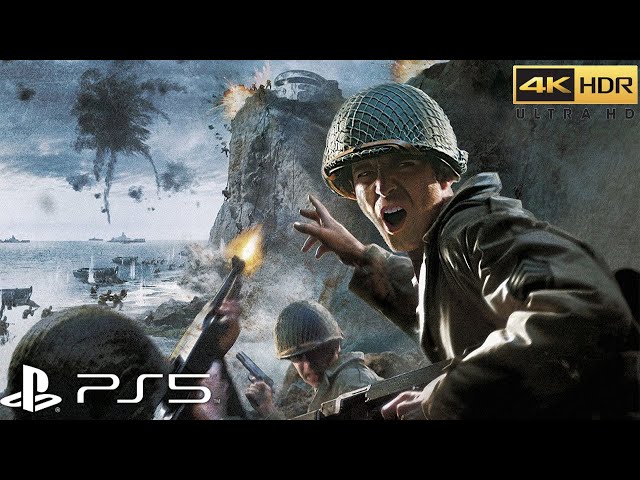 Call of Duty: WWII (PS5) 4K 60FPS HDR Gameplay - (Full Game) 