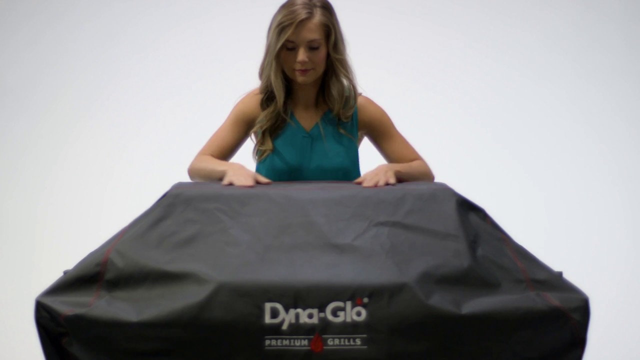 Dyna-Glo Premium-Grillabdeckung Für 190,5 Cm Grills – Wasserabweisend, Mit Klettriemen & Netzeinsätzen