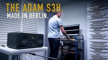 The ADAM Audio S3H. Made in Berlin.