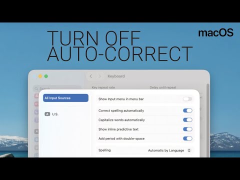 Как отключить автокоррекцию в macOS Tahoe, Ventura, Sonoma и Sequoia
