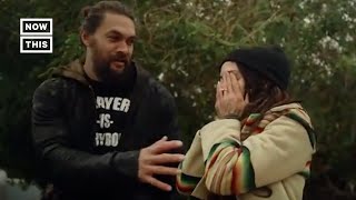 Jason Momoa Surprises Wife Lisa Bonet by Restoring Her First Car | NowThis