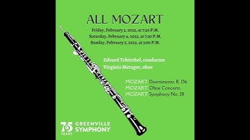 All Mozart | Greenville Symphony Orchestra