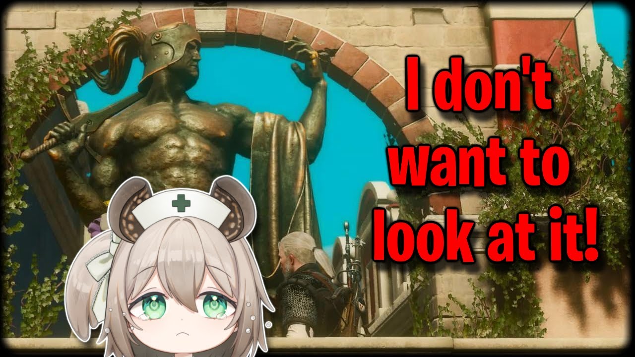 Nimi's embarassed while looking for a dead guy's family jewels [Nimi Nightmare - Witcher DLC]