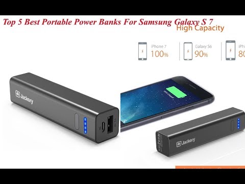 Top 5 Best Portable Power Banks For Samsung Galaxy S 7