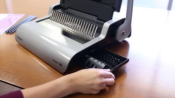 Fellowes® Quasar™ Manual Comb Binding Machine w/ Starter Kit
