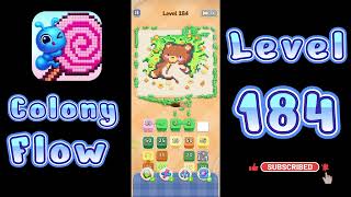 Colony Flow Level 184 Walkthrough | All Gameplay Solution | Go Answer