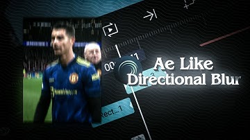 directional blur tutorial 🔥| Football edit tutorial | Alight motion (+Preset)