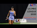 Uk pro league 2020  womens semifinal emma raducanu vs harriet dart