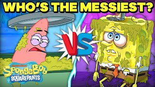 Who is the Master of Mess? SpongeBob vs. Patrick  | SpongeBob