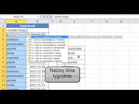 Wideo: Jak Sprawdzić, Która Data Wypada W Którym Dniu Tygodnia?