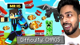 CHAOS MODE IN MINECRAFT | Minecraft tamil | Mr IG