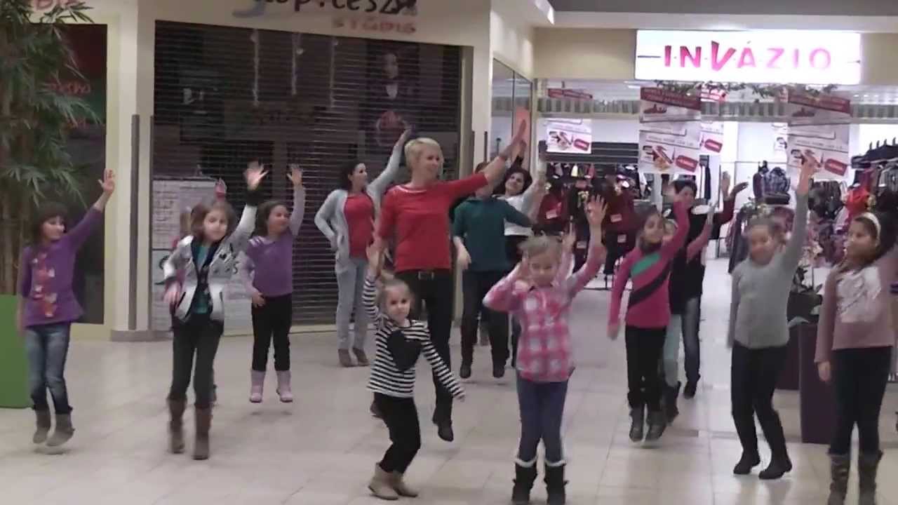 Zumbakids Mohács flashmob 