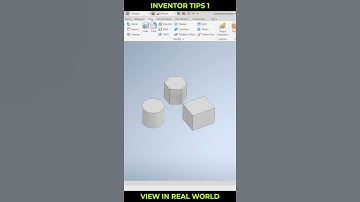 Inventor Tips 1 View Object In Real World #Shorts