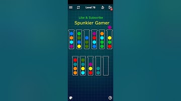 Ball Sort Puzzle Level 76 77 78 79 80 Answer/Solution Walkthrough