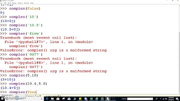 Chapter 02 : 12- Type Casting | Type Coercion | Data Type Conversion | complex() | bool() | str()