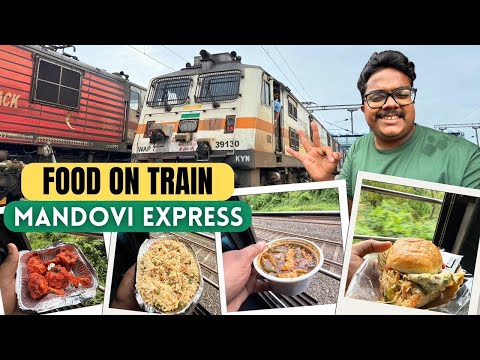 Mandovi Express FOOD QUEEN You've Never Seen a Train Pantry Like This Madgaon to Panvel