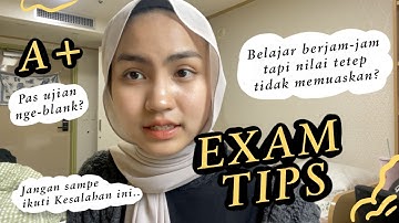 Ini Dia CARAKU SIAPIN UJIAN dengan Waktu Kepepet📚📖!