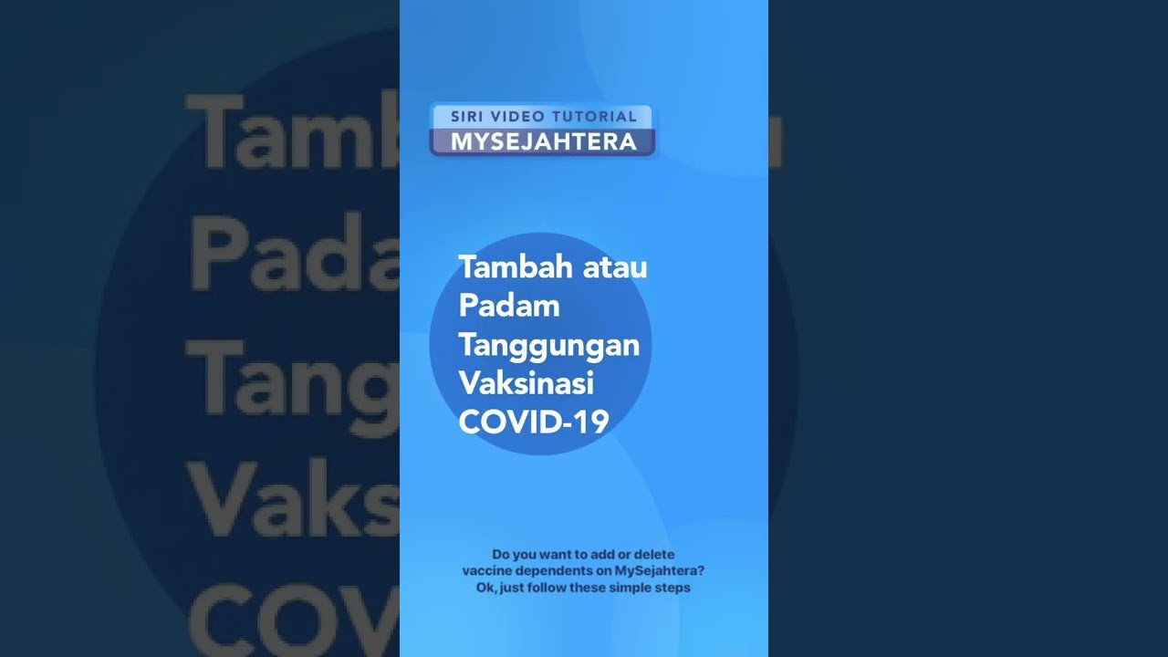 Cara pindahkan mysejahtera