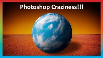 🔥  How to create a 3D sphere in Photoshop {Lets get crazy!}