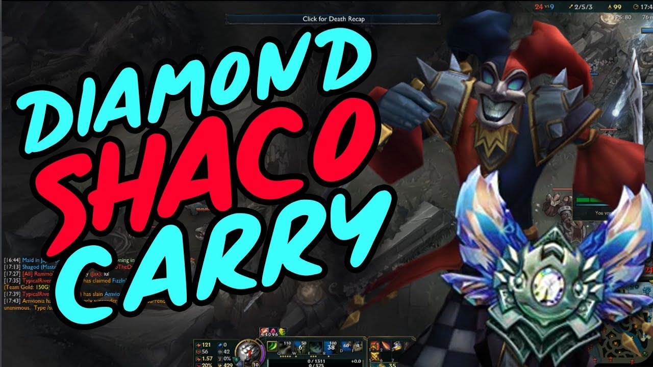Shaco Carry in Diamond + Tricks and Tips - Patch 8.11 ft. Vondill - Miniguide Series
