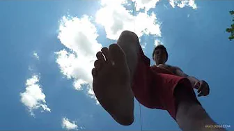 Male Feet Stomp POV