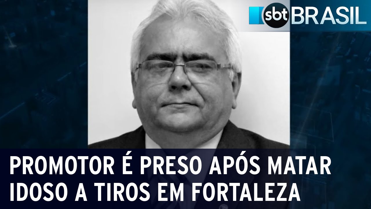 Promotor é preso após matar idoso a tiros em Fortaleza | SBT Brasil (19/08/22)