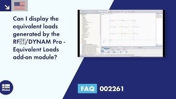 [EN] FAQ 002261 | Can I display the equivalent loads generated by the RF‑/DYNAM Pro - Equivalent ...