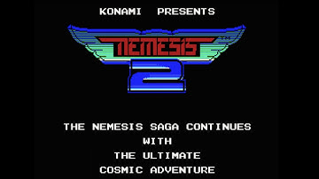 Nemesis 2 (MSX) - Intro (HD)