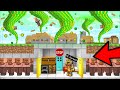 Minecraft WEIRD DISASTER DESTROYS VILLAGE MOD !! BUILD A SAFE BUNKER !! Minecraft Mods