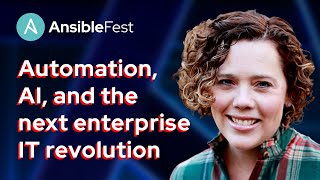 AnsibleFest keynote: Automation, AI, and the next enterprise IT revolution screenshot 3