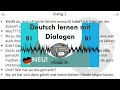Dialoge B1 Deutsch Lernen Durch Hören 31 Deutschlernen Dialoge B1 Deutsch Lernen Durch Hören 31 Deutschlernen