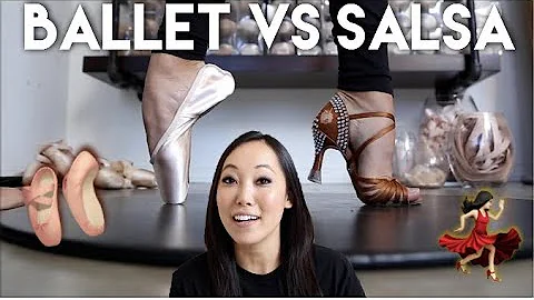 Pointe Shoe Fitting a SALSA DANCER