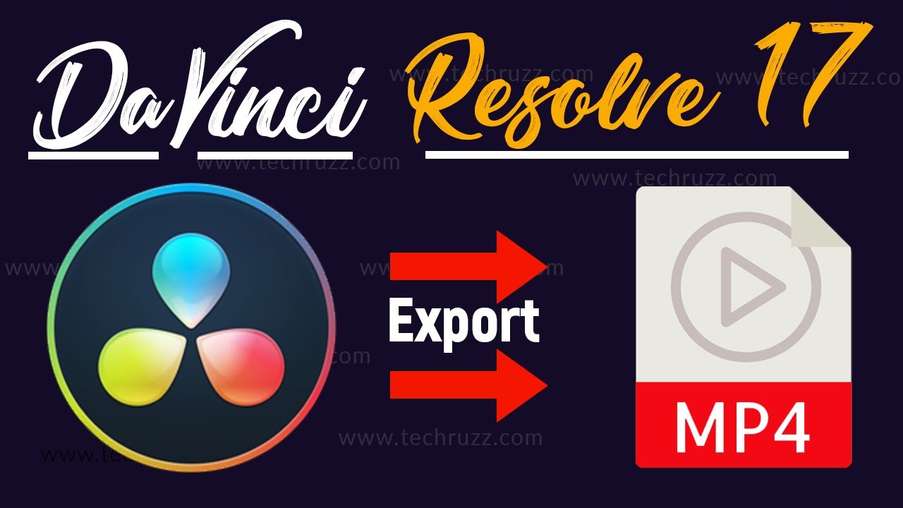 how to download davinci resolve videos as mp4s