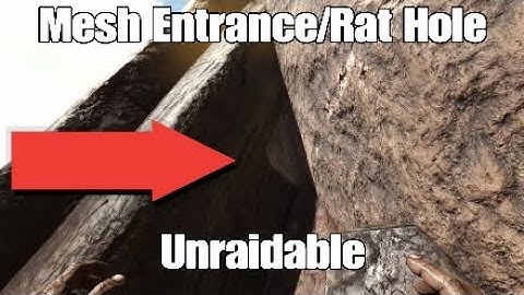 Ark Scorched Earth Mesh Entrance|How To Mesh Scorched Earth (Too Easy)