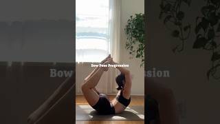 Bow Pose Progression - anything but ordinary. Find which is most comfortable for you