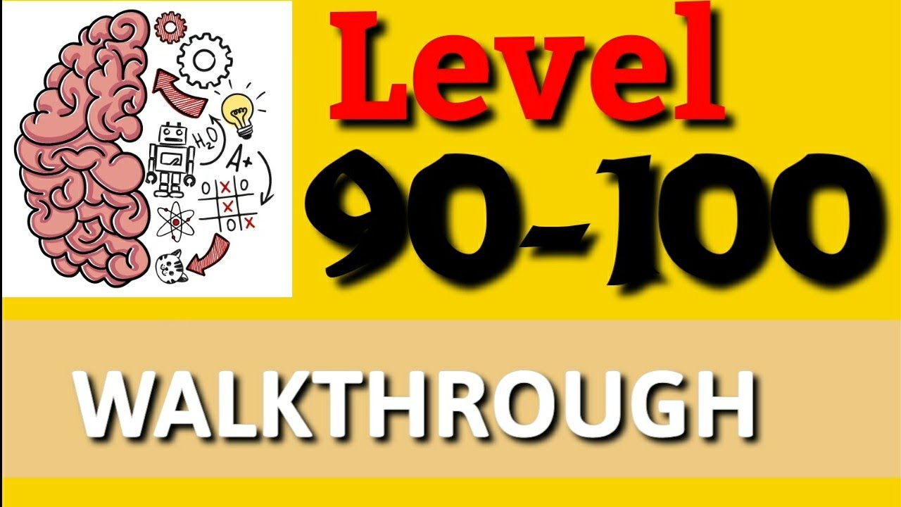 Brain Test Level 90-100 Walkthrough... - YouTube